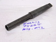 USED COLLIS (USA)MORSE TAPER EXTENSION SOCKET (SOCKET: #1MT, SHANK: #2MT) 75265
