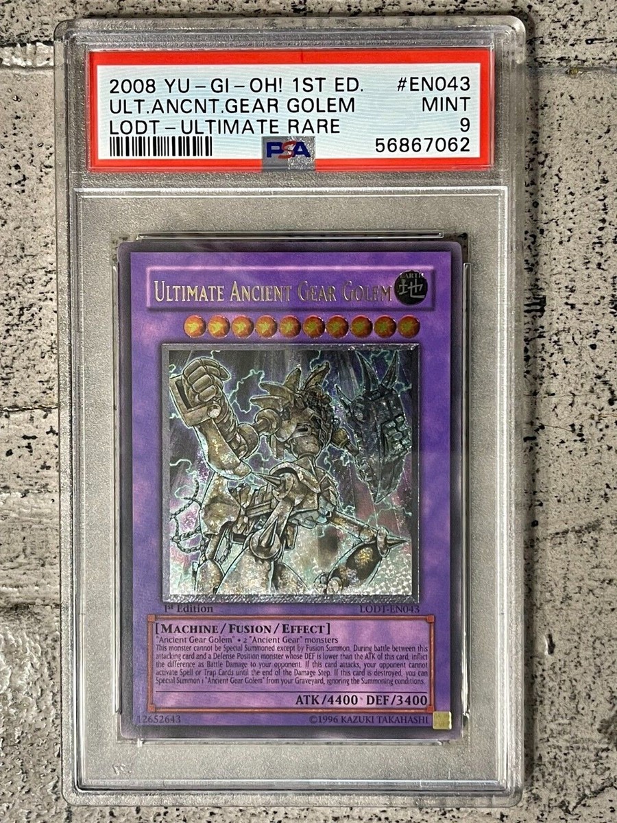 Yu-Gi-Oh! Ultimate Ancient Gear Golem 1st Ed. LODT-EN043 Ultimate