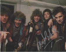 BON JOVI BAND SIGNED AUTHENTIC 8X10 PHOTO B w/COA X2 ALEC JOHN SUCH TICO TORRES