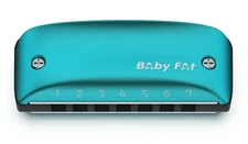 Kongsheng Baby Fat 7 Hole Diatonic Harmonica Natural Minor Tuned Key of A