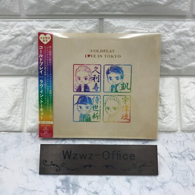 2018 JAPAN CD COLDPLAY LOVE IN TOKYO LIVE JAPAN DIGIPAK CD