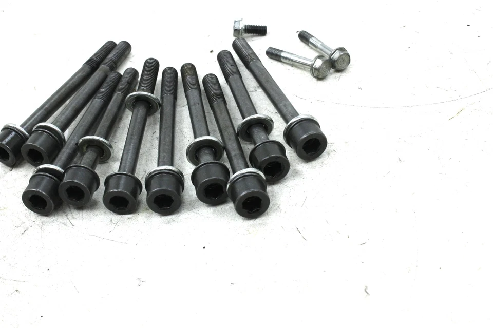 95-98 HONDA CBR600F3 OEM PERNOS DE MONTAJE DE MOTOR HARDWARE TORNILLOS DE MOTOR Foto 3 de 4