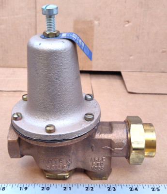 Watts Regulator ByPass 1''U 5BSTD Model Water Reducing Valve and Strainer 0053201