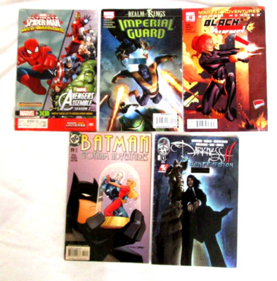 5-Marvel Comic/DC 2014 SPIDER-MAN Web-Warriors#1/Imperial Guard/Super Heroes Bla