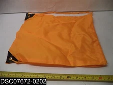 QTY=20: CA2500 Mato & Hash Orange Cinch Sack Drawstring Back
