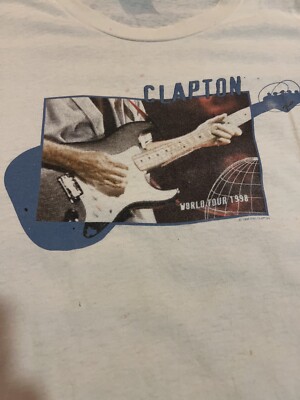 Eric Clapton 1998 World Tour Tee - XL | eBay