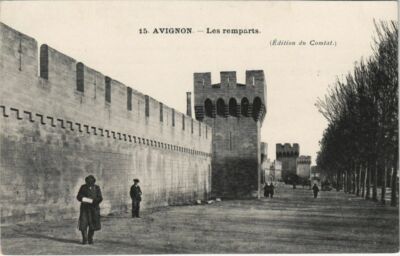 CPA AVIGNON Les Remparts (1086448)