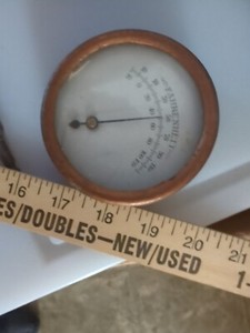 Steam Punk Analog Thermometer Vintage 