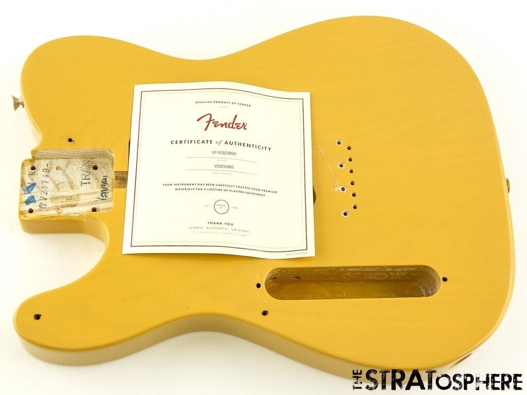LEFTY Fender AV II American Vintage 1951 Telecaster BODY LEFTY Fender AV II American Vintage 1951 Telecaster BODY
