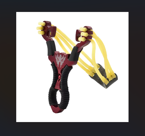 Slingshot Catapult Alloy Handle powerful Sling Shot Outdoor Game ...