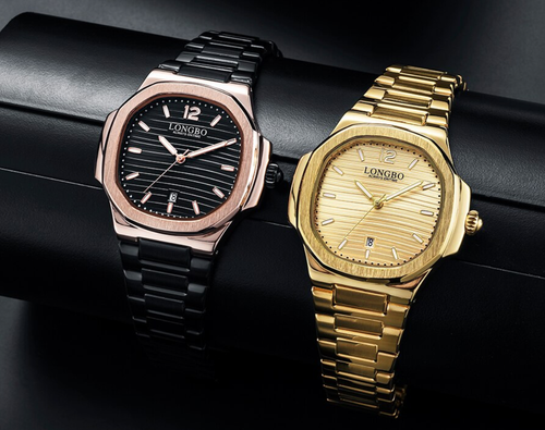 Orologio Polso da Uomo in Acciaio Marca Longbo Sobrio da Sera Idea Regalo  Glam | eBay