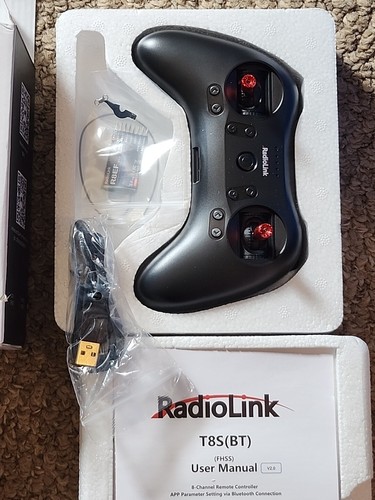 Radiolink T8S 8 Ch 2.4G RC Transmitter R8EF Receiver Quad/Airplane/Car/Boat More - Picture 3 of 3