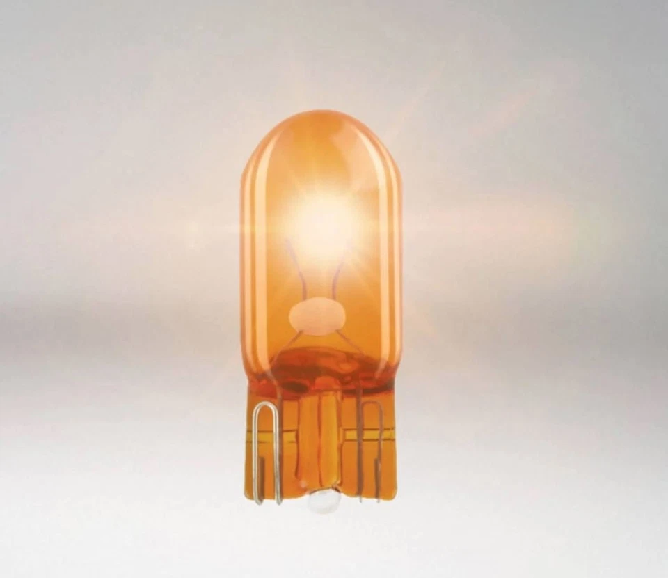OSRAM WY5W Seitenblinker Glassockellampe 2er Set 2827NA W2.1x9.5d Orange Gelb - Bild 3 von 4