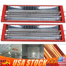 2kw Spray Baking Booth Infrared Paint Curing Light Heating Lamp For Car Body Us