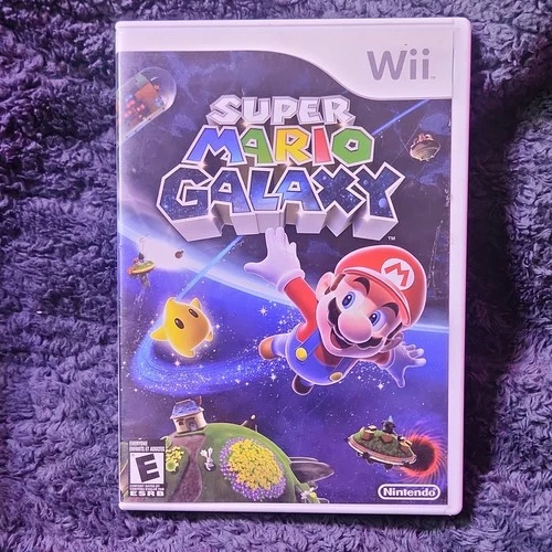 Nintendo Super Mario Galaxy Nintendo Wii Platformer Action Adventure Manual