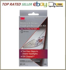3m Auto Restore And Protect Headlight Restoration Kit Use On Plastic Lenses 3m Auto Restore And Protect Headlight Restoration Kit Use On Plastic Lenses