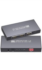 8K HDMI Splitter 1x2 8K/60Hz 4K/120Hz Downscaler EDID Mode New Open Box