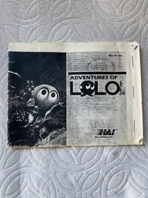 VIDEOGIOCO NUOVO Avventure di Lolo (1989) Cartuccia Nintendo Entertainment System