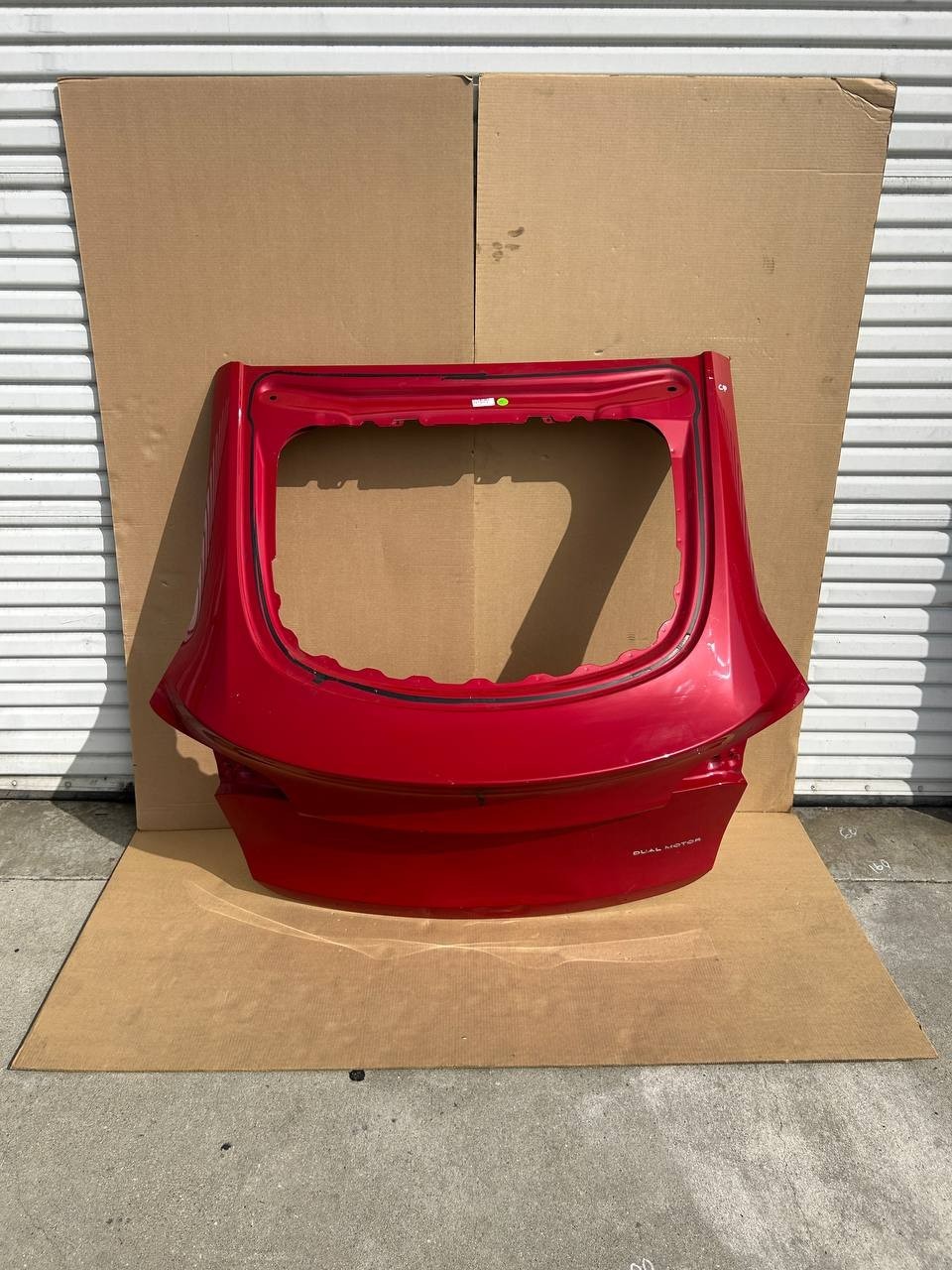 ✅2020-2023 Tesla Model Y Rear Liftgate Hatch Trunk Lid Tailgate Red w/dent