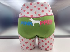 Victoria  s Secret 2006 PINK PREP Dog Logo y2k panty hipster Small S NWT Vintage