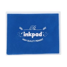 5x4" Craft Ink Pad, Washable Stamp Ink Pad for Stamp Scrapbook, Blue