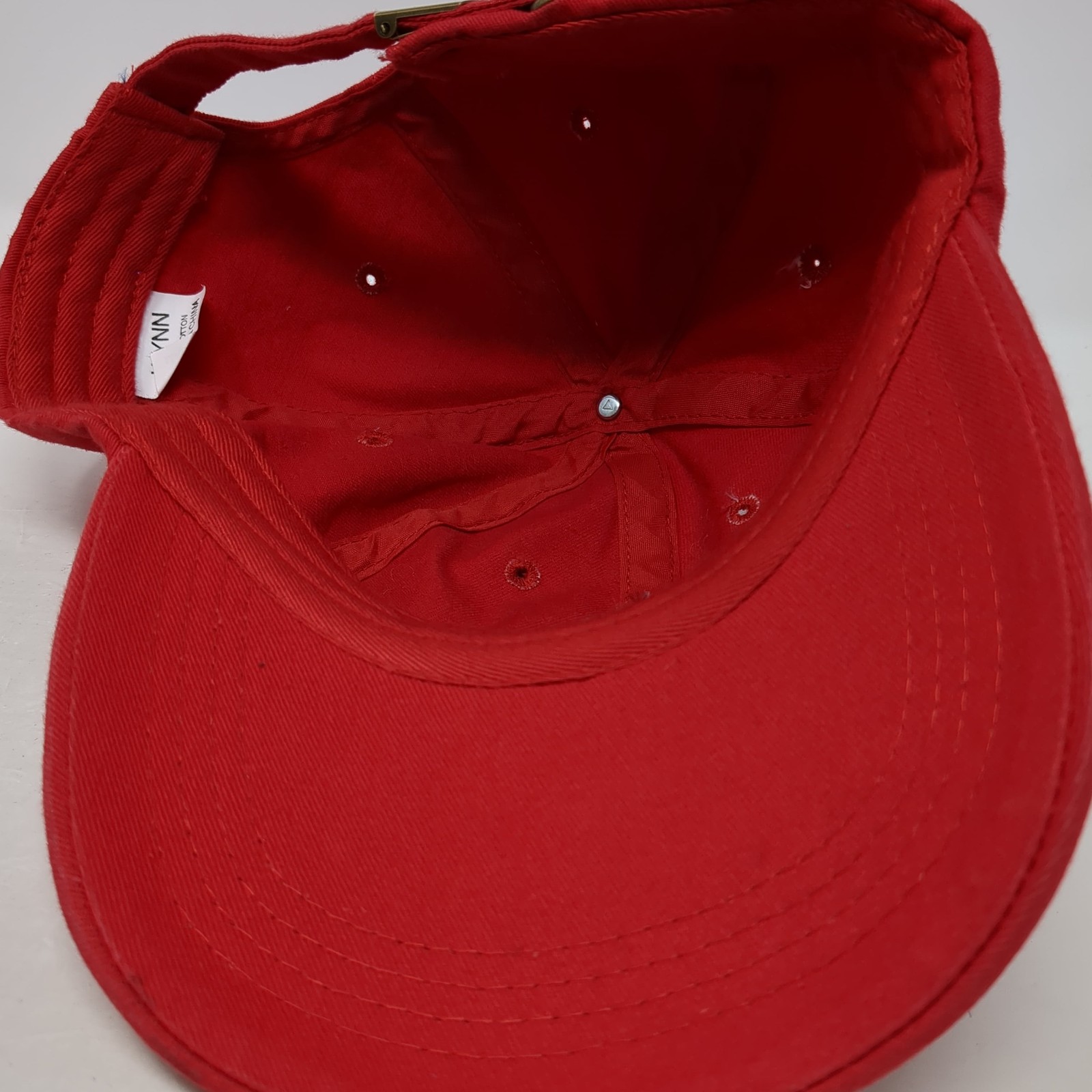 Pineapple Logo Slideback Baseball Cap Red One Siz… - image 7