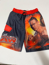Boy's WWE RAW Swimming Trunks Sz 8 Medium