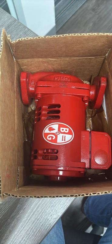 Bell & Gossett PL-30B Bronze Circulator Pump 115V 1/12 HP 3/4in 1BL013LF