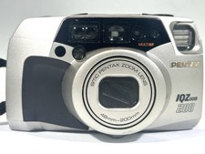 Pentax IQZoom 200 35mm Film Point  Shoot Camera   Fresh Battery   Works Perfect