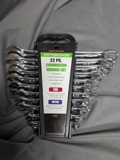 PITTSBURGH 22 PIECE COMBINATION WRENCH SET