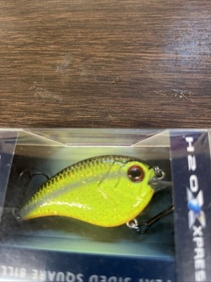 H2OX FLAT-SIDED SQUARE BILL -2.5'' CRANKBAITS -SEXY CITRUS SHAD - FAST SHIPPING