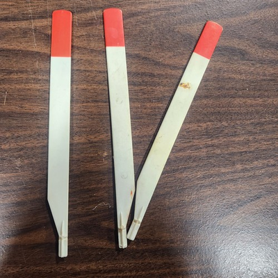 #ad 1960 Remco Whirlybird Motorized Helicopter Propeller OG Blade Set Of 3# 4 Wb1 $12.00