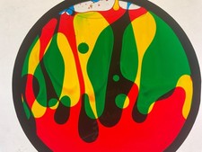 Reggae colours 2 layer oil wheel to fit optikinetics solar 250 type projector