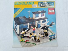 exter box only - LEGO 6384 Police Station - solo scatola esterna - distretto polizia