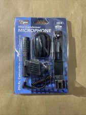 Vidpro Mini Condenser Microphone XM-8 for DSLRs, Camcorders Video Cameras