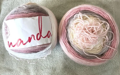 (2 Cakes) Lion Brand Yarn 125-249E Mandala Bonus Bundle Yarn, Meowth - product listing photo
