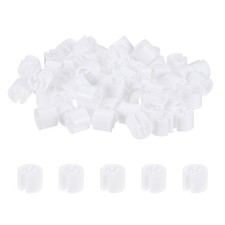 100-Pack Clothes Hanger Markers Blank, Plastic Garment Color Coded Size Clips...