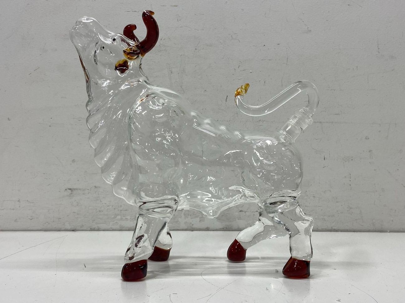 The Wine Savant Clear Bull Decanter