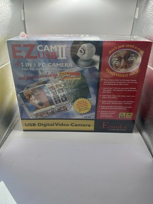  Ezonics EZCam II EZ-305 Web Cam USB Digital Video Camera 4 in 1 PC Camera