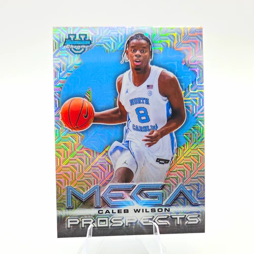 Topps Bowman Chrome U 2025-26 Caleb Wilson Mega Prospects #MP-9 UNC Tar Heels