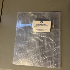 Creative Memories Cutting System Mat Blades Ovals And Jazzy Patterns New