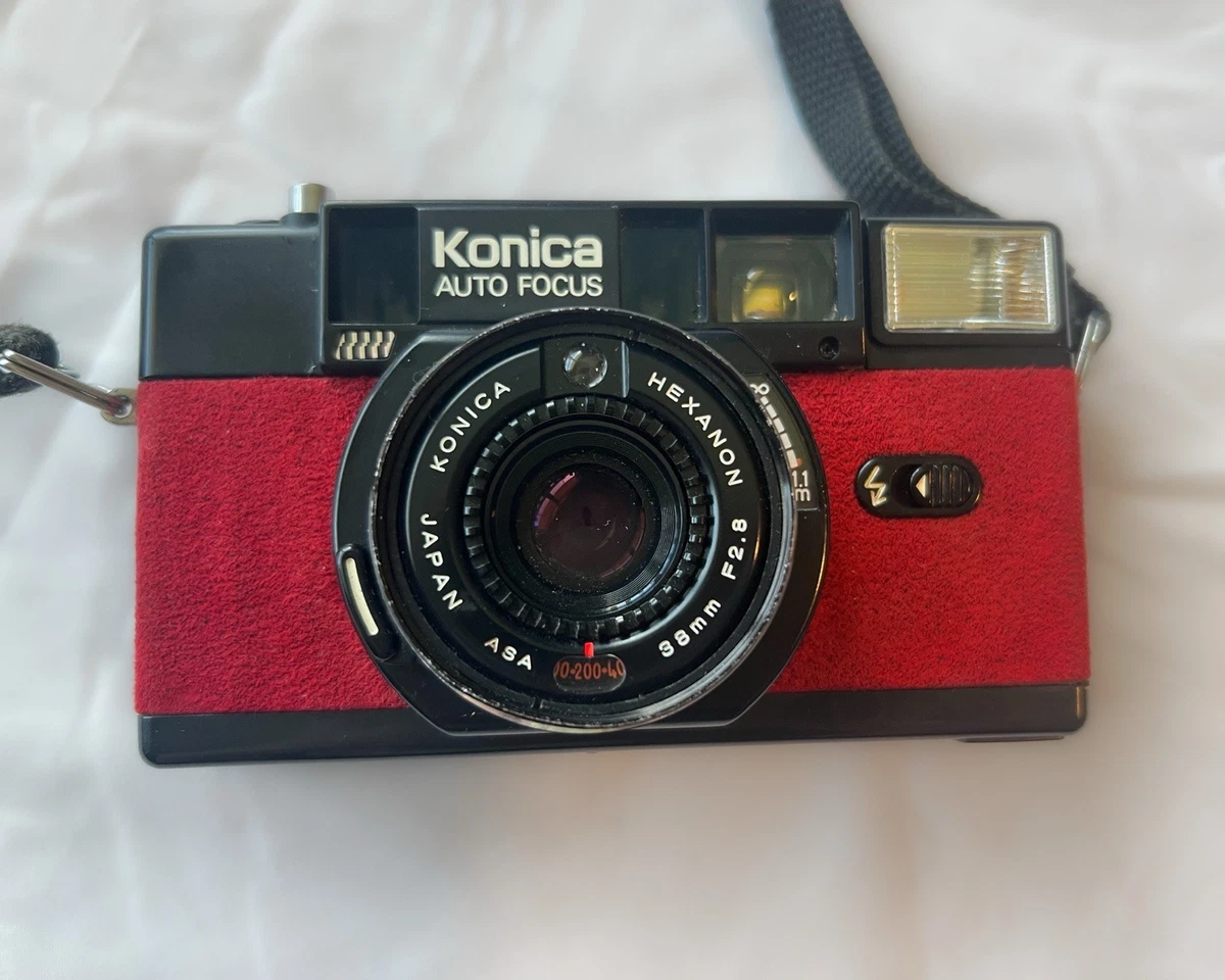 Konica AUTO FOCUS フィルムカメラ フィルムカメラ】Konica C35 AF2 ジャスピンコニカ ハンディ「Auto