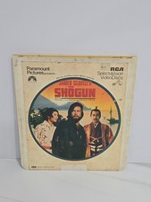 Shogun 1980 Richard Chamberlain CED VideoDisc RCA SelectaVision Paramount TESTED
