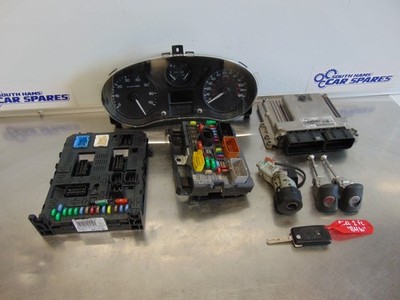 Citroen Berlingo ECU Kit MK2 Partner 15-18 Van 1.6 HDi Manual BHW Key Clocks