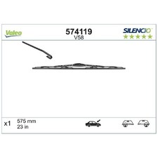 Scheibenwischer vorne links für Fiat Brava 182 Bravo 1 Idea 350 Marea | 2456701