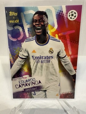 Topps UCC Steve Aoki 2021-22 Eduardo Camavinga Real Madrid 