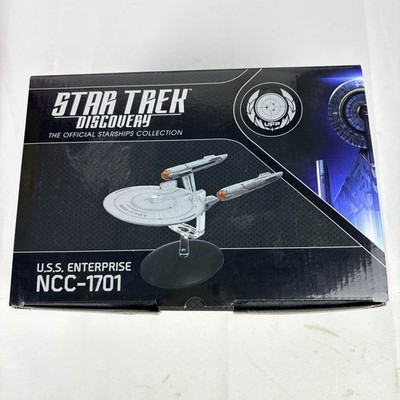 U.S.S. Enterprise NCC-1701 Model Ship Eaglemoss / Star Trek Discovery EUC
