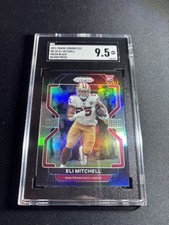 2021 Chronicles Prizm Black Eli Mitchell Rookie Silver Prizm #PB-25 SGC 9.5