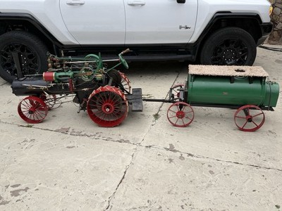 1/4 Scale 65hp Case Steam Tractor- Live Steam