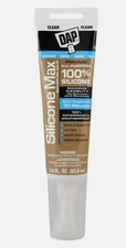 DAP Silicone Max Window Door 2.8 oz Clear Premium Sealant Waterproof NEW